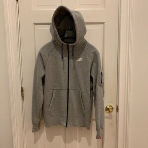 Nike Tech Full Zip Hoodie Size Medium Vintage